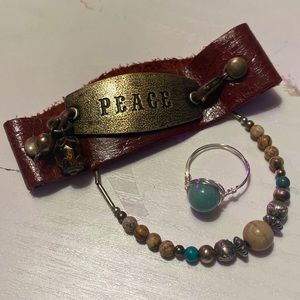 bracelet set! free ring!